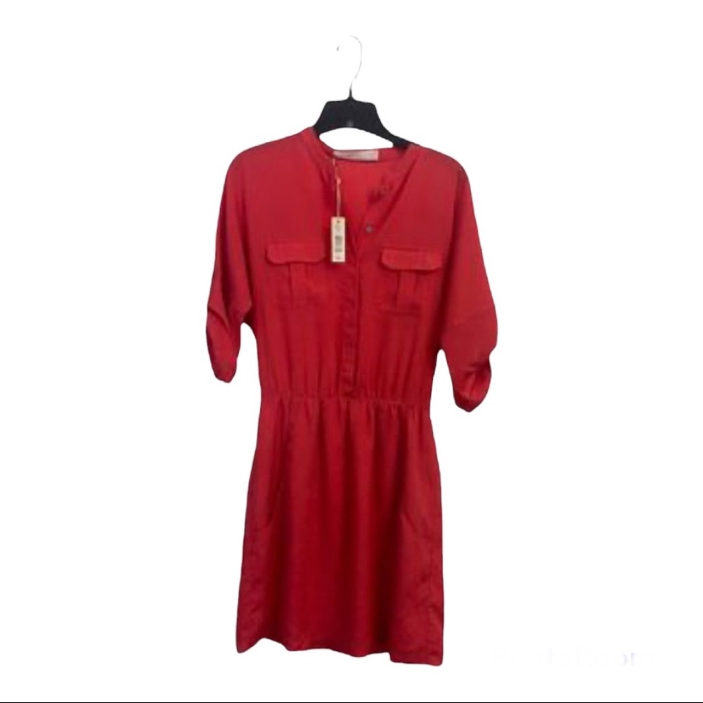 bYSI Red Coral Dress Size Small
